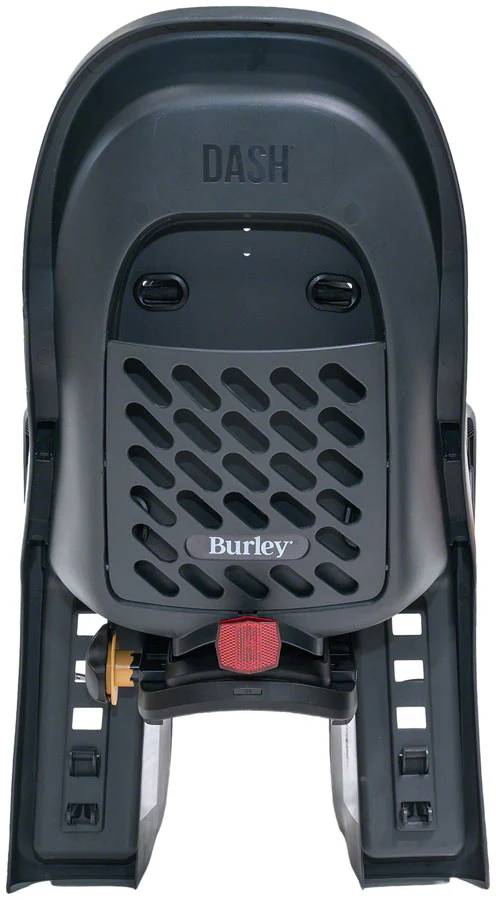 Burley Dash Rack Mount Child Seat - Black/Grey - Image 3