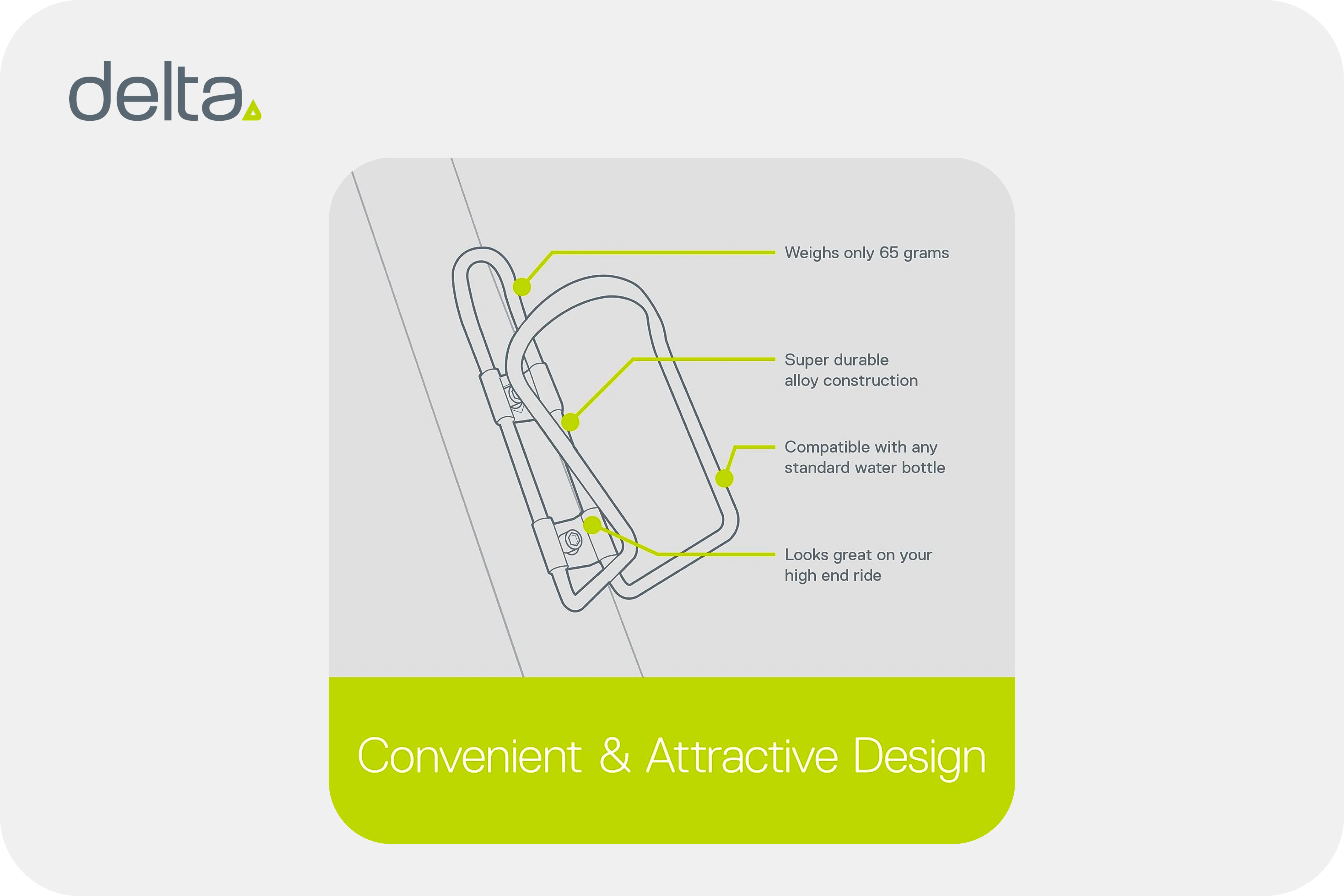 Delta Water Bottle Alloy Cage - Image 4