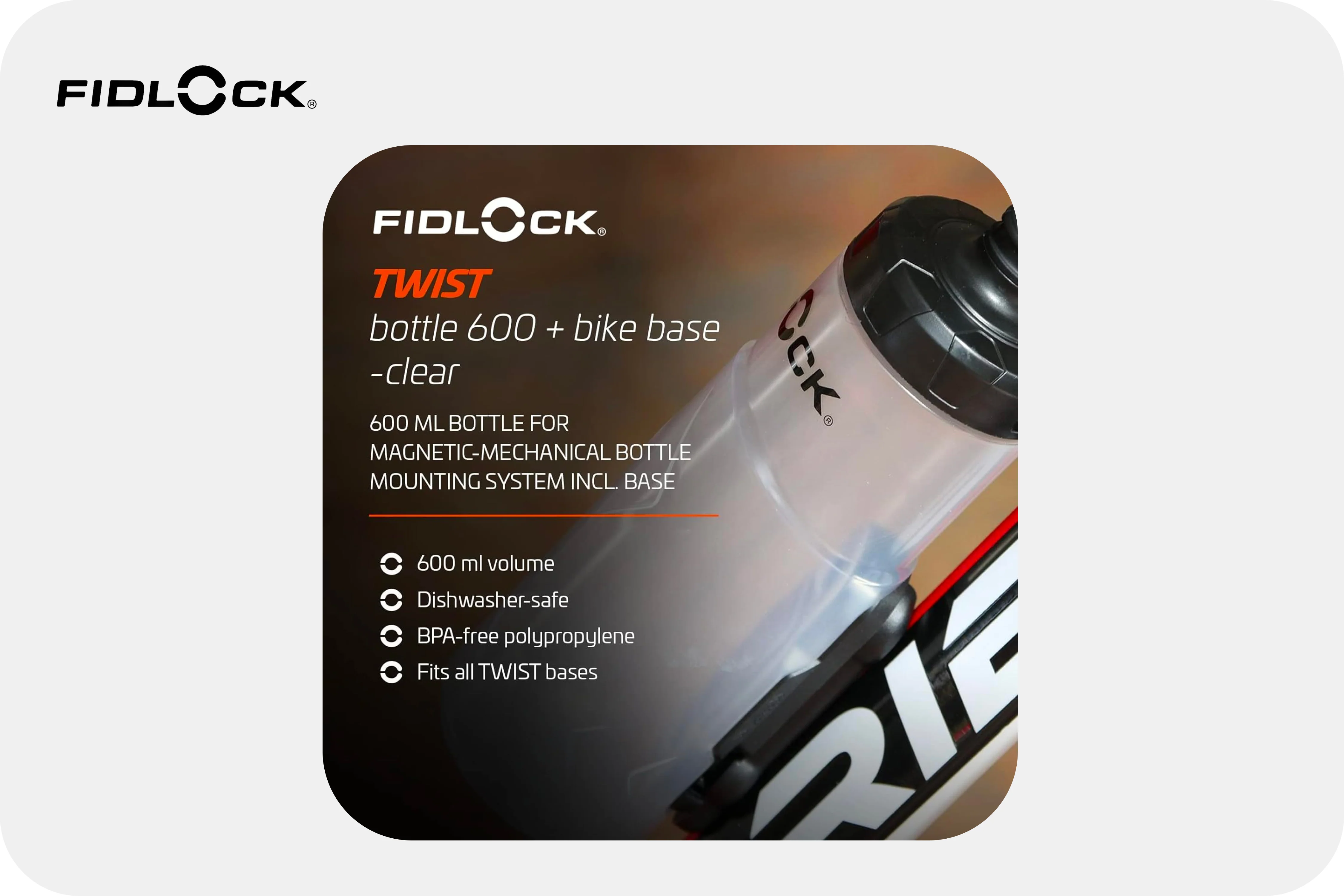 Fidlock - Twist Water Bottle (590ml) - Image 3
