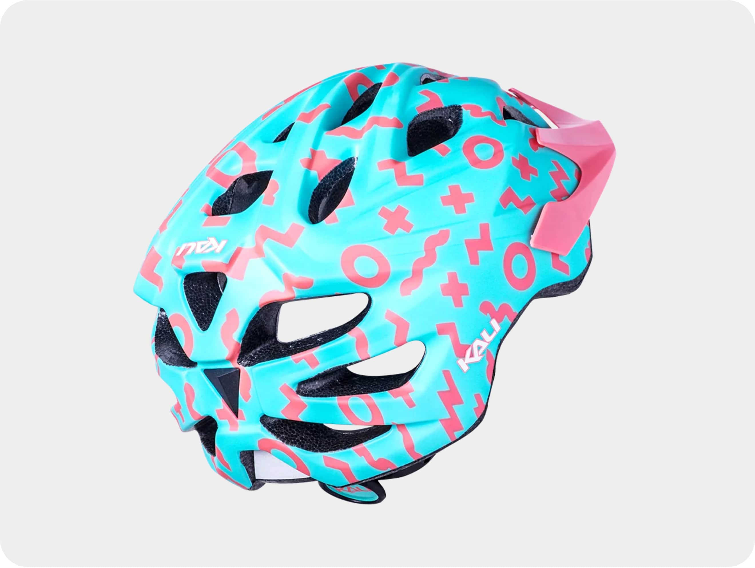 Kali Protectives Chakra Youth Plus Helmet - Matte Zwiggles Seafoam - Image 3