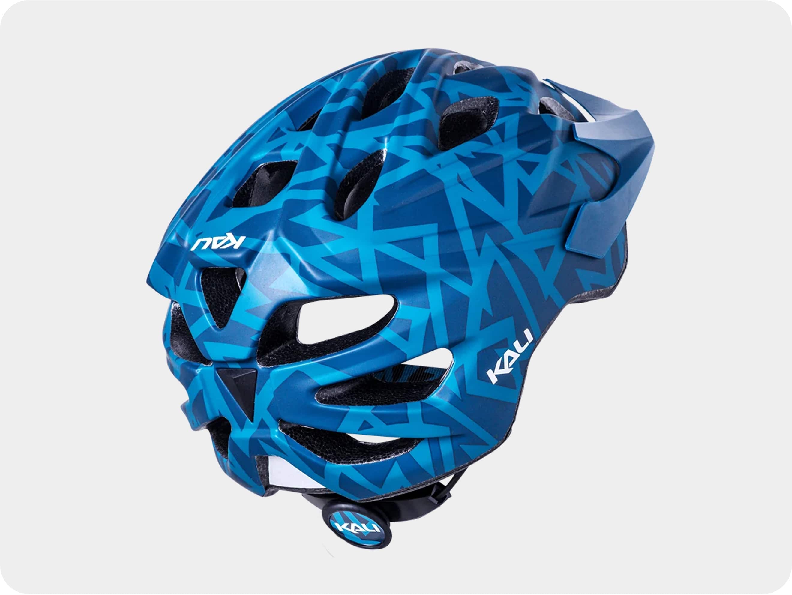 Kali Protectives Chakra Youth Plus Helmet - Pyramid Matte Teal - Image 3