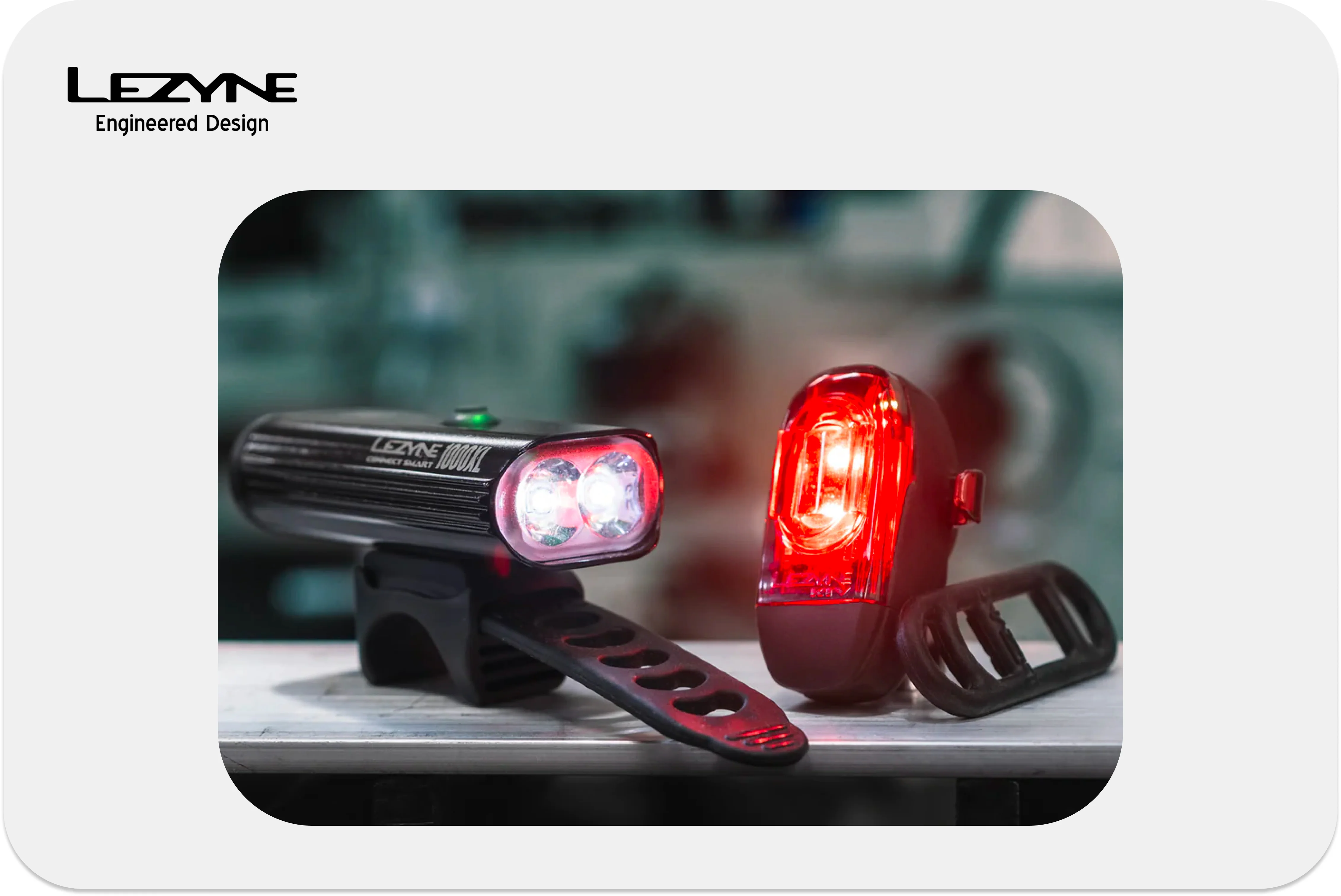 Lezyne Hecto Drive 500Xl / KTV Drive+ Headlight and Taillight Set - Image 3