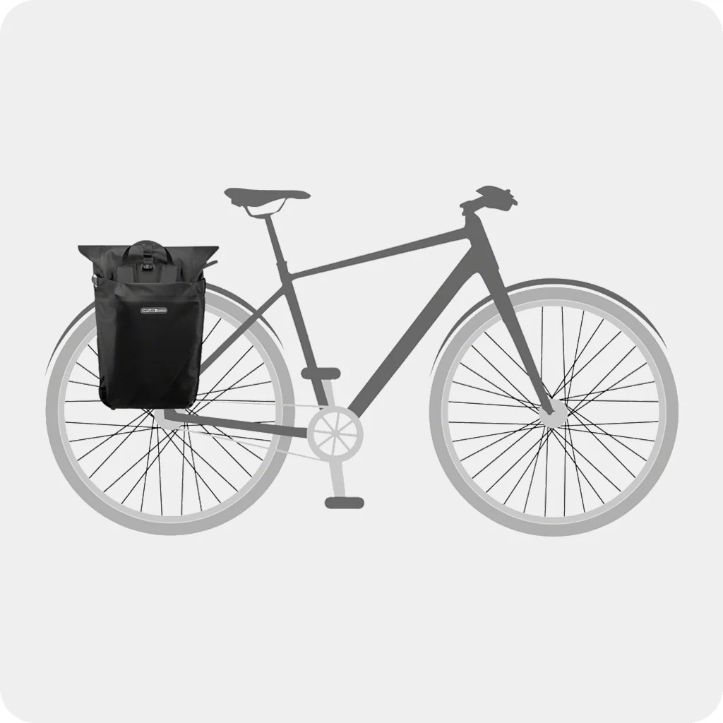 Ortlieb Vario Convertible Pannier/Backpack - 26L - Image 6